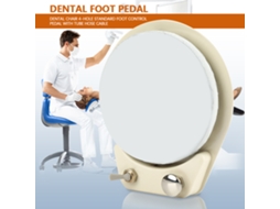 Pedal De Control De Pie Estándar De 4 Orificios Para Silla Dental Con Manguera Y Cable