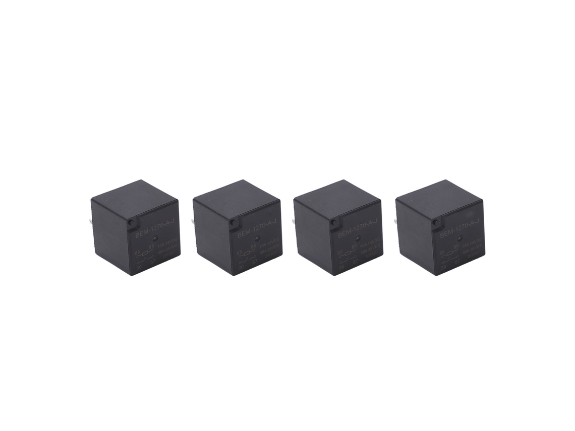 Laxiscreed Relé Automóvel 4 Pinos 12v Dc De Alta Fiabilidade