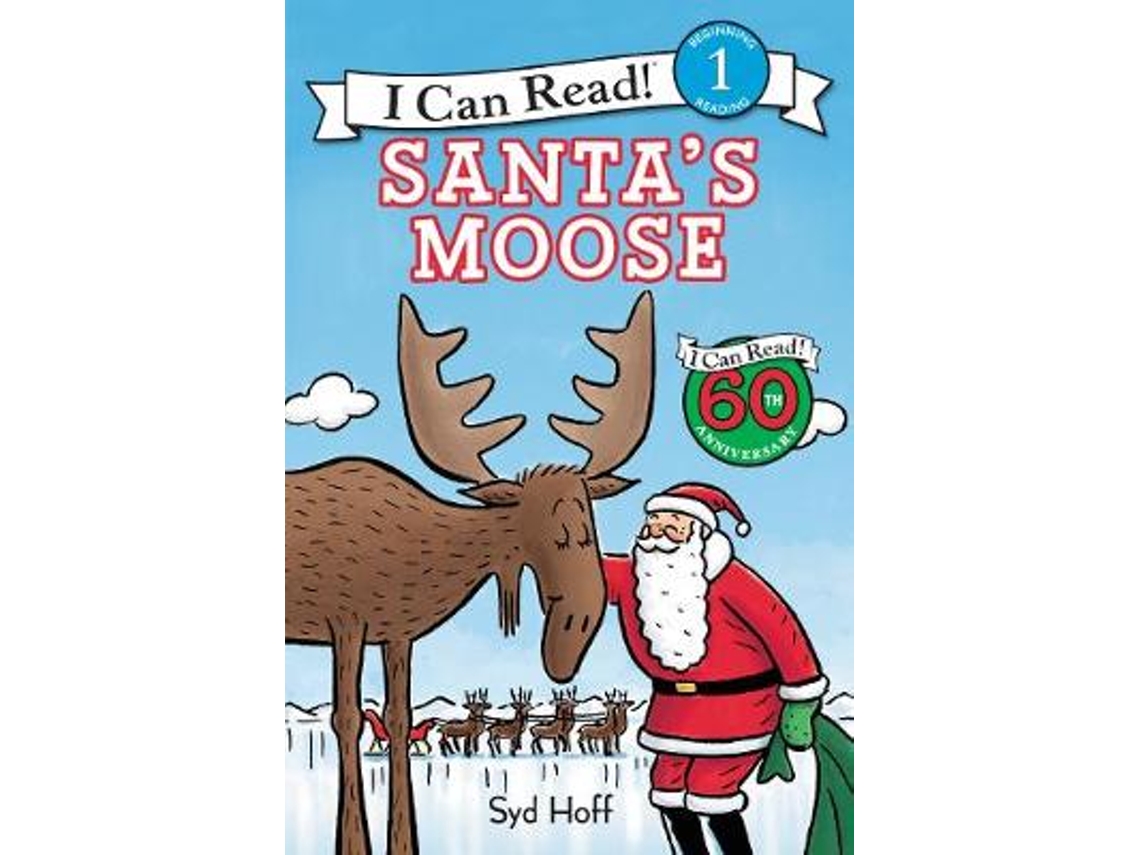 Livro santa's moose de syd hoff (inglês)