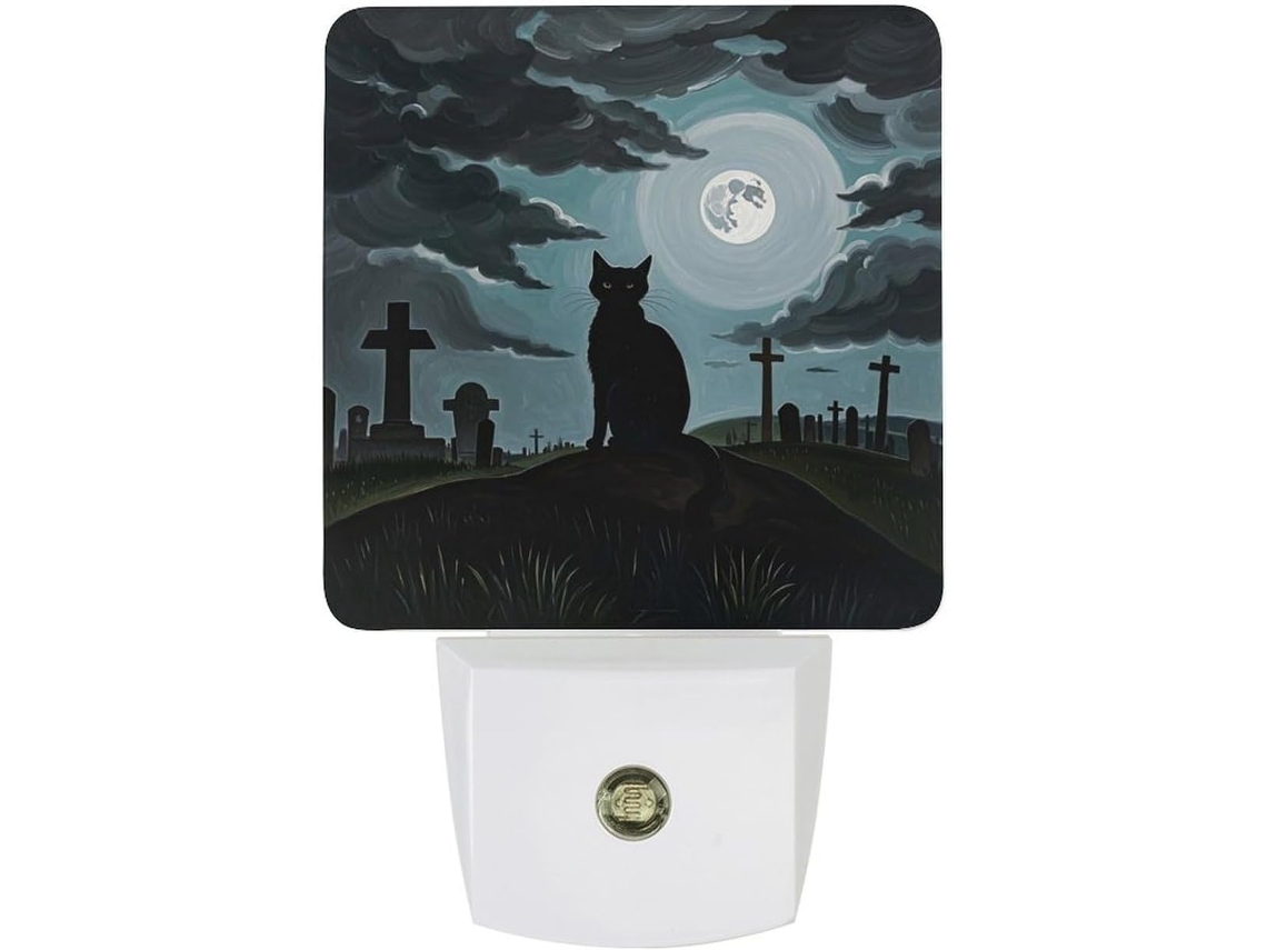 Luz Noturna Led Com Sensor, Luz Noturna Branca Quente Suave, Banheiro, Quarto, Cozinha, Quadrada