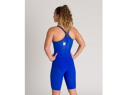 Fato de Banho de Mulher para Natação ARENA Powerskin Cb Carbono Azul (40)