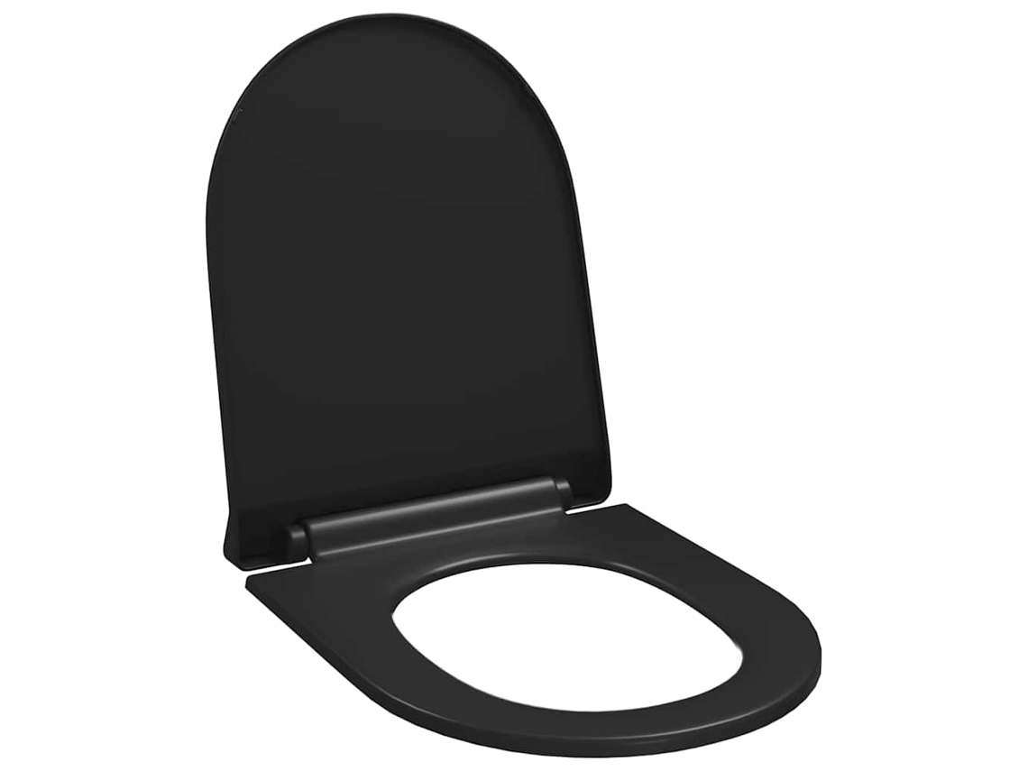 Tampo de Sanita Fecho Suave com Design Remoção Rápida Preto MAISON EXCLUSIVE