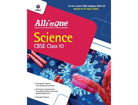 Livro Cbse All in One Science Class 10 202223 Edition de Sonal Singh (Inglês)