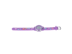 Primerox relógio Infantil Led Digital com Luz de Fundo À Prova D'água Desenho Animado Roxo Escuro