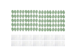 100 Clips Fixação Parede Autoadesivos Para Plantas