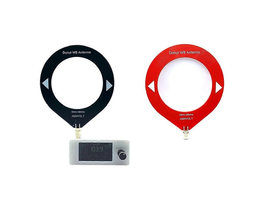 Rádio Portátil de 10khz 180mhz com Tela Ips 1,9 Polegadas, Bolso Antena, Receptor para Todas a S Bandas, Hf Sw Mw Vhf GOKOCO