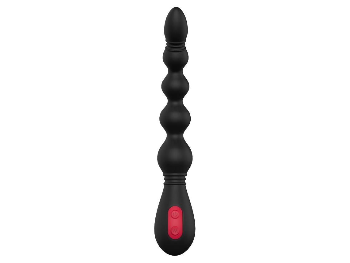Vibrador Anal Cassini Preto DREAM TOYS Essentials Flexi (Preto - ABS - Ø 3,3 cm)