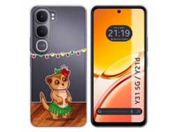 Capa Tumundosmartphone De Silicone Transparente Para Vivo Y31 5g / Y21d Design De Suricata