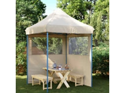 Vidaxl Tenda De Festa 200 X 200 X 306 Cm Bege Tecido Oxford