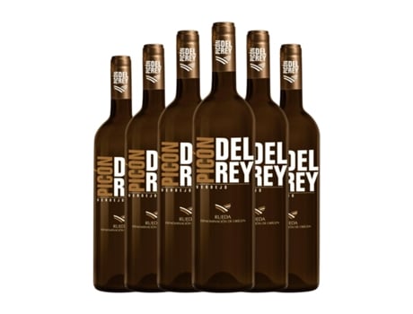 Vinho branco PICÓN DEL REY Sobre Lías Verdejo Rueda (0.75 L - 6 Unidades)
