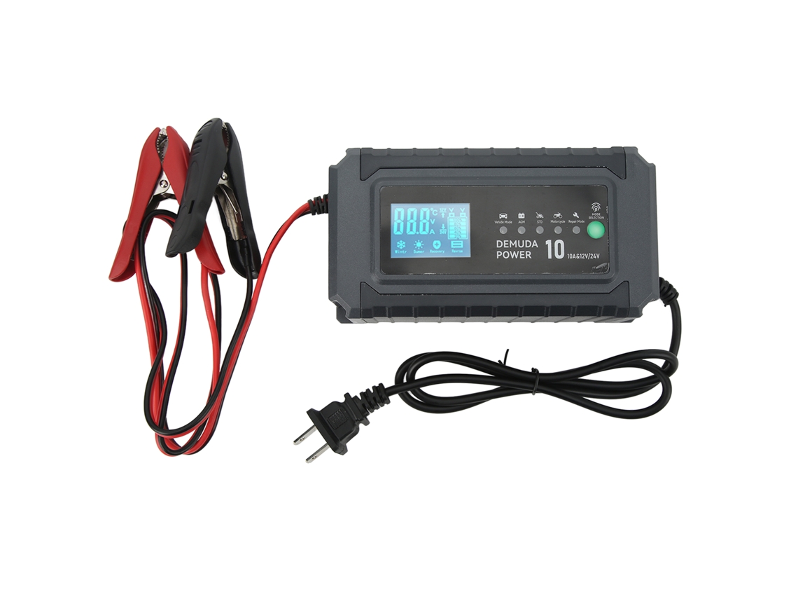 Carregador de Bateria Automático 12v 24v MARCA