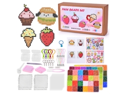 Contas de Fusão Kit CZHHMART com 10.000+ Contas Coloridas de 2.6mm, para Artesanato Diy para Criançasestilo 4