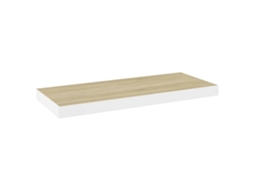 Wall Shelf, Wall Shelves Vidaxl Marrom Mdf (60 X 23.5 X 3.8 Cm)