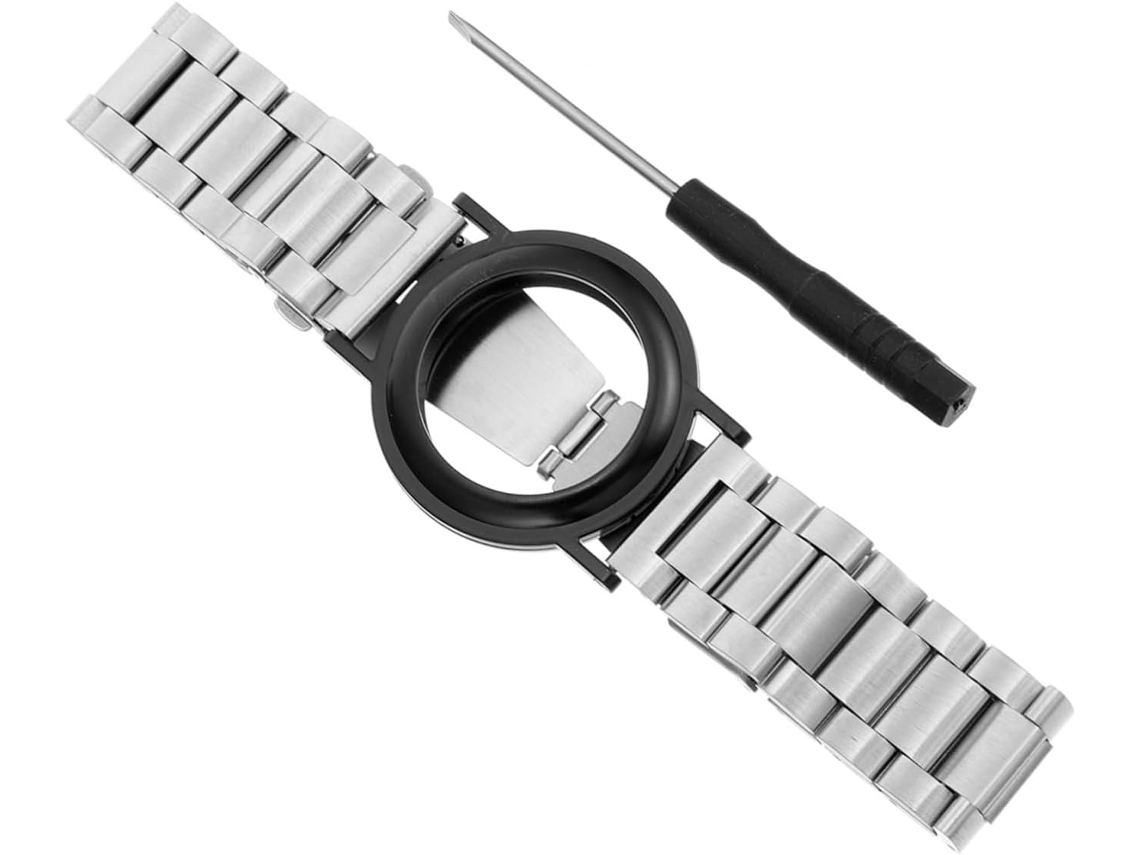 Pulseira De Relógio Leve Em Aço Inoxidável E Acessórios Compatíveis Com O Localizador De Design Para Gokoco