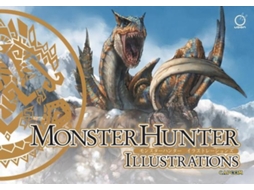 Livro monster hunter illustrations de capcom (inglês)
