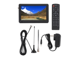 Tv Digital Portátil 6 Polegadas, Recarregável, Antena Integrada | EOOCOO