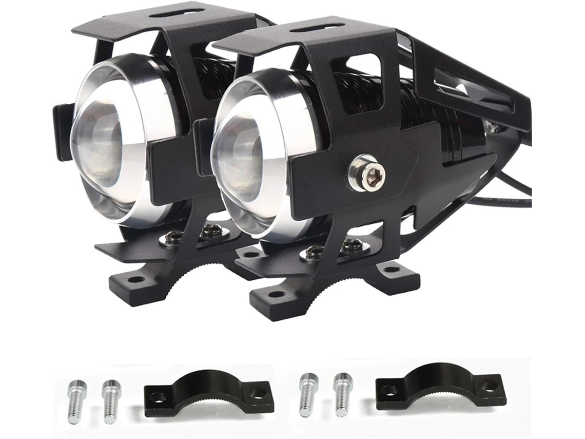 Farol de Neblina para Motocicleta Blackbird Cbr1100xx Msx 125 X Motocicletas Honda Adventure Fácil Instalação