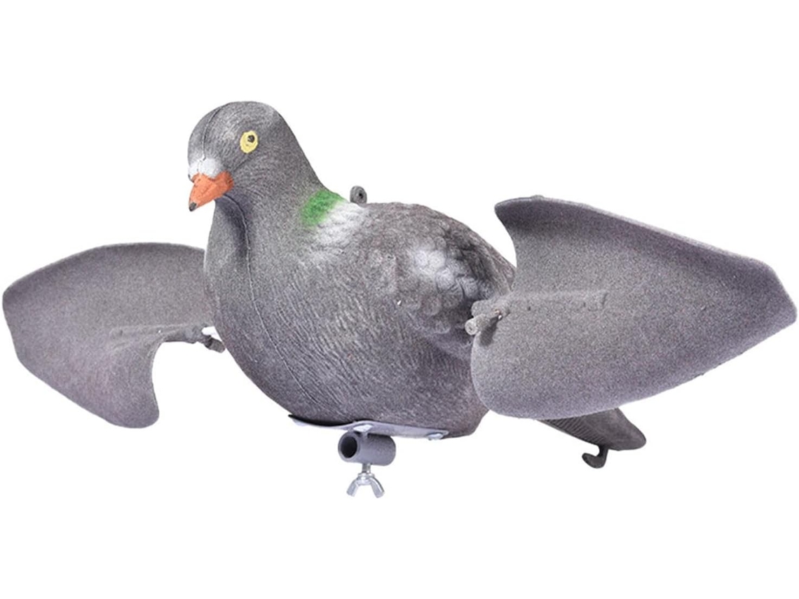 Iscas Artificiais para Caça de Pombos, Decoração de Animais Artificiais,s Às Intempéries, Ativadas Pelo Vento, para Uso CHABERLU
