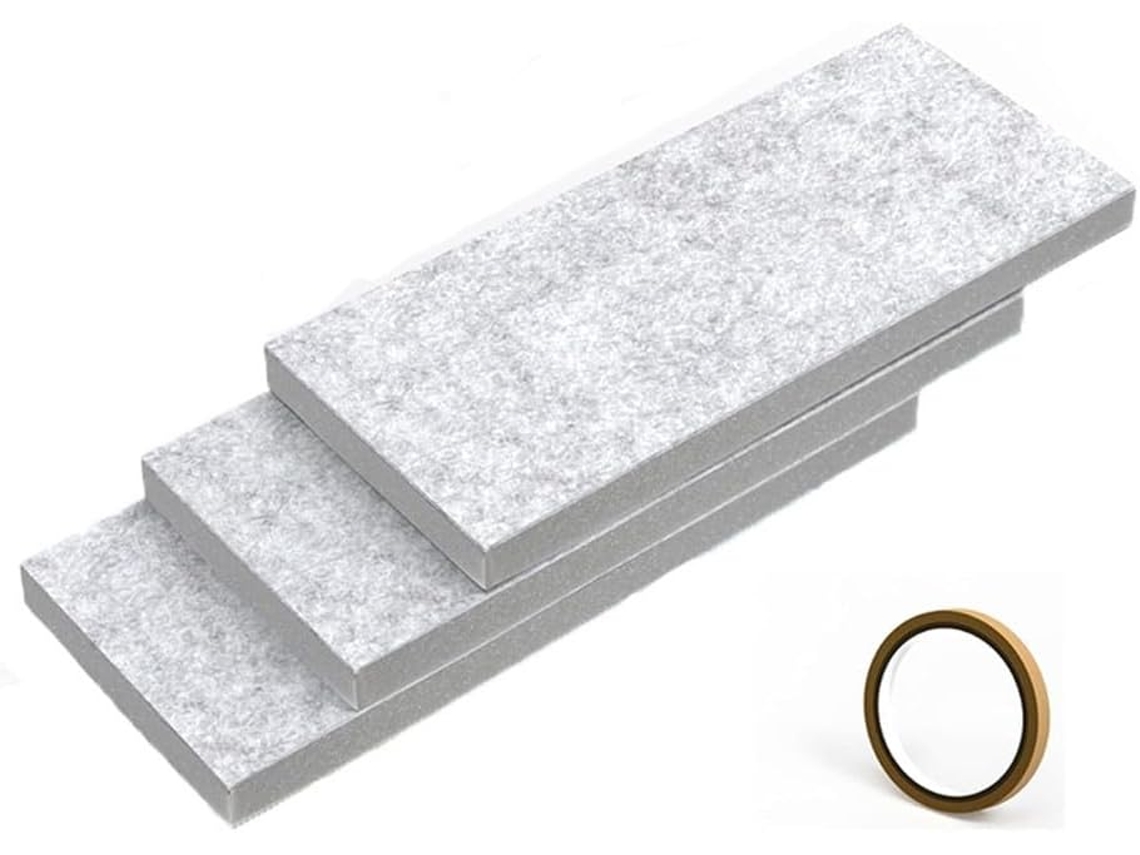 Kit De Vedação E Impermeabilização Com 3 Painéis Espuma Isolante 16, 5 Polegadas Para Janelas De Ar Condicionado