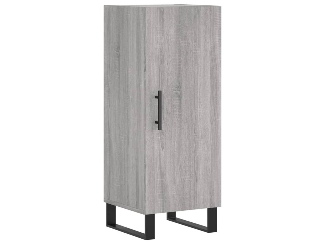 Aparador MAISON EXCLUSIVE Derivados de Madeira Sonoma Cinzento (34,5x34x90 cm)