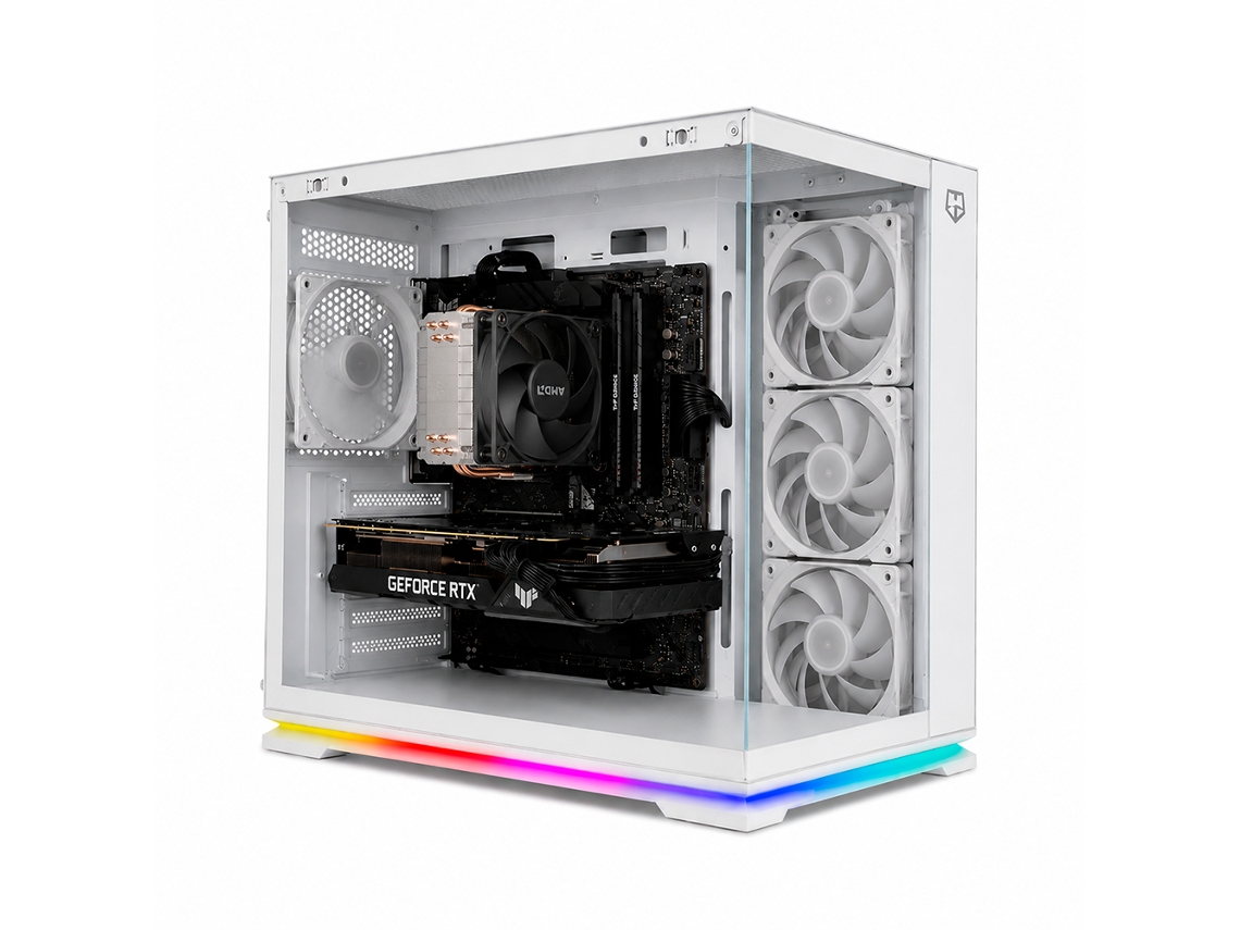 Desktop Gaming Hummer Galaxy Branco (intel I7 14700kf - 32gb Ram Ddr4 - 1tb Ssd - Rtx 5060 - Windows 11)