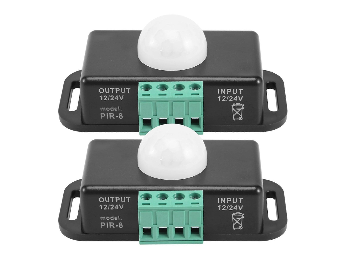 Sensor Pir 12v 24v Compatível com Fita de Led BRILVIBERA (pacote 2)