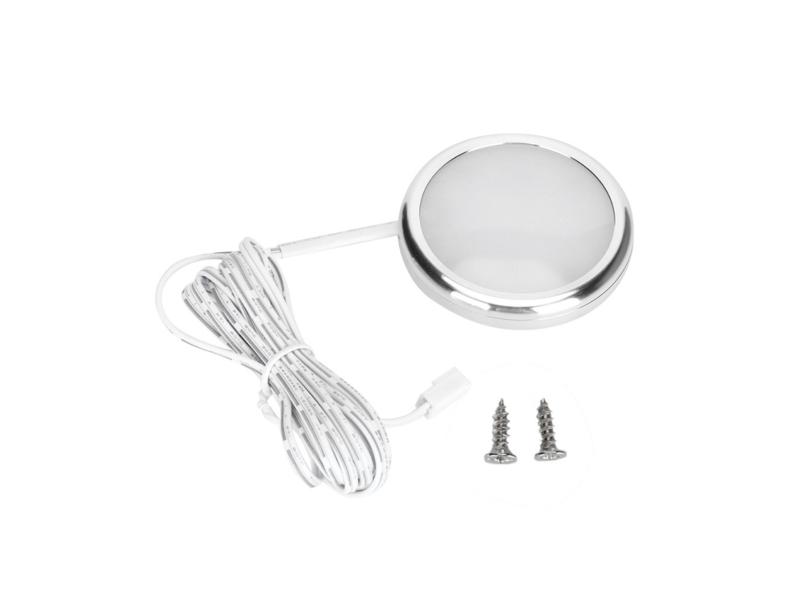 2026 luz Led Ultrafina para Armários Sob o Gabinete de 12v Dc, Lâmpada para Cozinha, Armário e Caravana (quente)