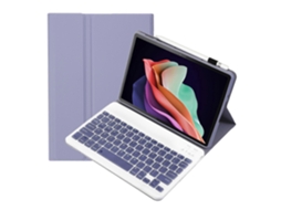 Capa De Couro Ultrafina E Destacável Com Teclado Bluetooth Para Tablet Huawei Matepad Se 10.4 (ah13)