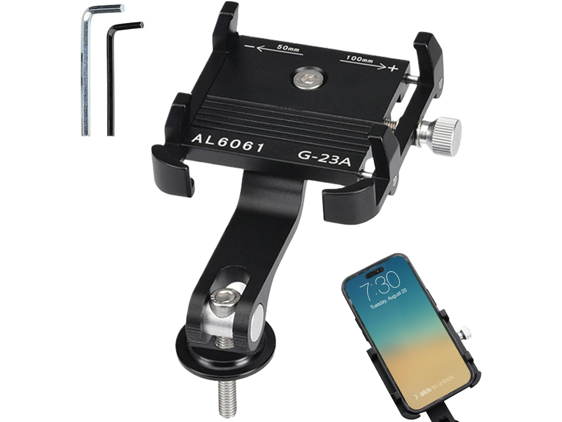 Suporte Giratório Para Celular De Bicicleta - Modelo Resistente
