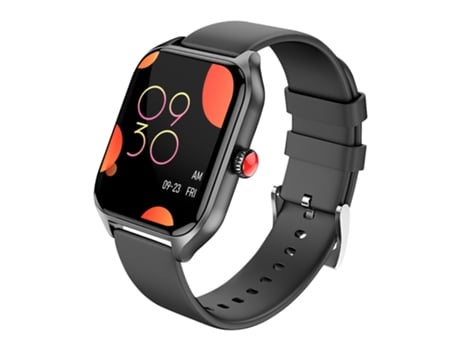Borofone Relógio digital Desporto à prova de água IP67 Função de chamada Preto