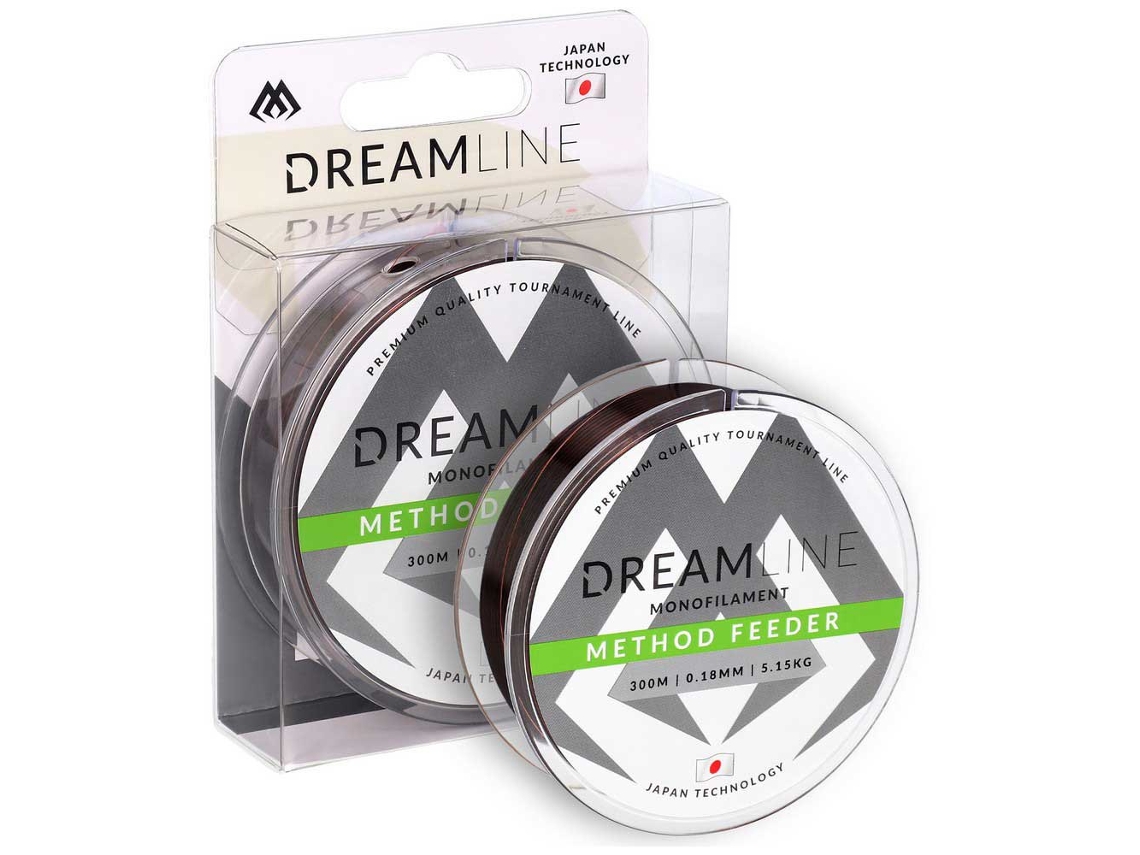 Monofilamento Dreamline Method Feeder 300 M Preto 0.280 Mmmikado