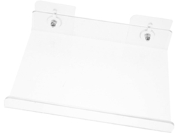 Inoomp Prateleira Flutuante De Acrílico Com Design Elegante Para Banheiro, Ideal Para Decoração De Lavabo E Vaso