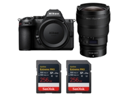 Z5 Ii + 14 24mm F/2.8 S + 2 Sandisk 256gb Extreme Pro Uhs ii Sdxc + Ebook “20 Dicas para Fotos Que Impressionam” NIKON