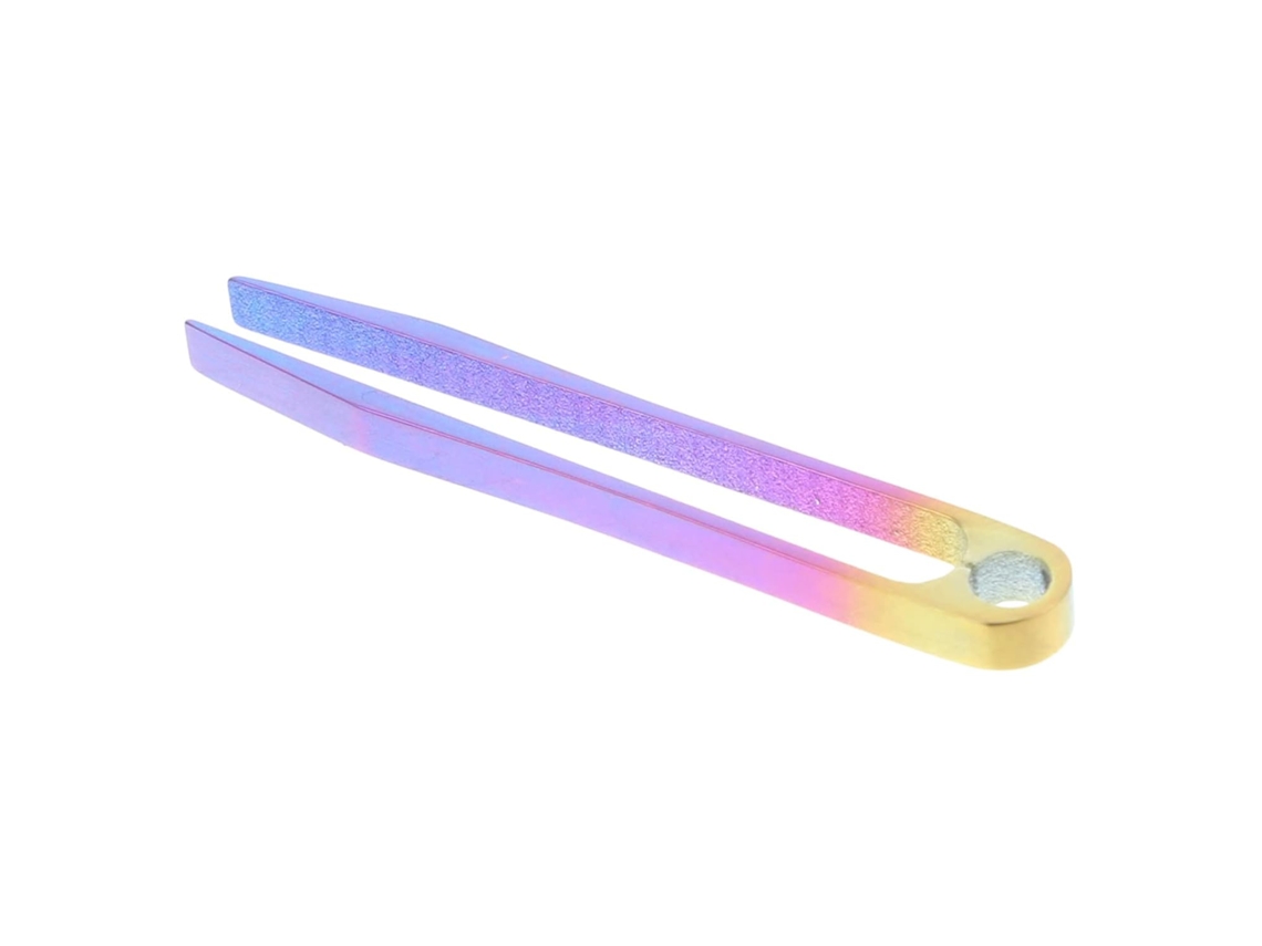 Mini Pinça Portátil De Titânio Para Chaveiro, Liga Leve E Resistente À Ferrugem.