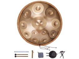 VEVOR Hand Drum 22 Instrumento de percussão de 12 notas em Ré menor com marretas
