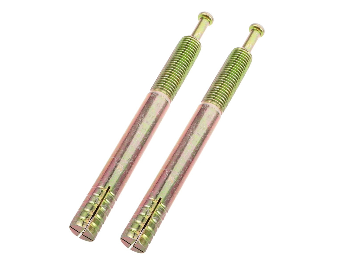 2 Parafusos De Expansão Metálicos De 14x150mm Para Elevador Automotivo