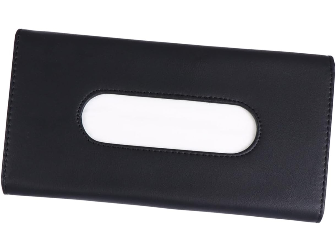 Porta-lenços De Couro Pu Para Carro,suporte Lenços Papel,higiênico E Prático Guardar No Para