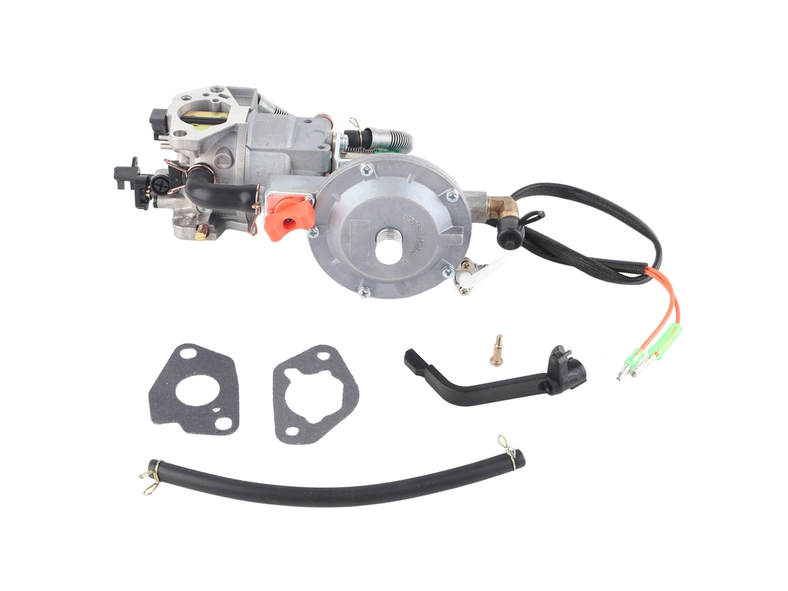 Carburador dual HKJ para gerador a gasolina 2kW/8kW com liga de alumínio