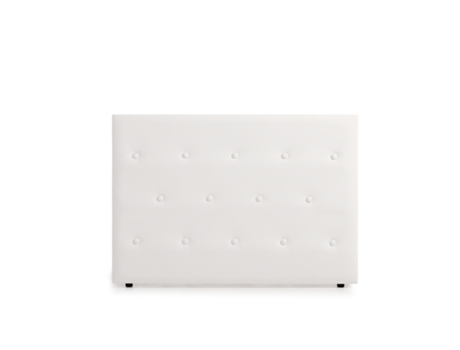 Cabeceira MOONIA Estofada Venice Pele Sintética 130 X 115 X 12 cm