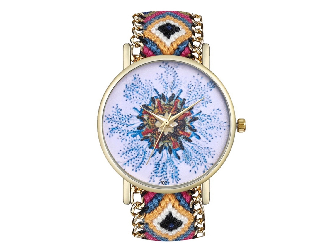 Reloj De Pulsera De Aleación Dial Redondo Analógico De Cuarzo Para Parejas