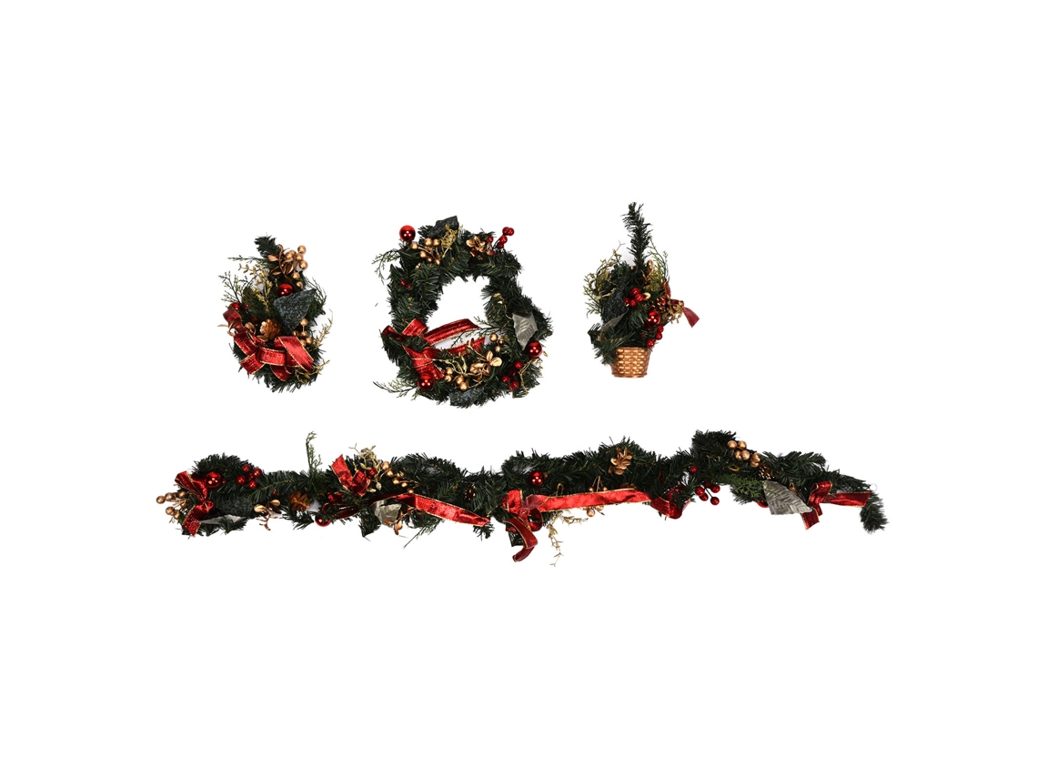Guirnaldas De Natal Laxiscreed (conjunto De 4) Para Exterior E Parede, Decoração Natalícia De Qualidade
