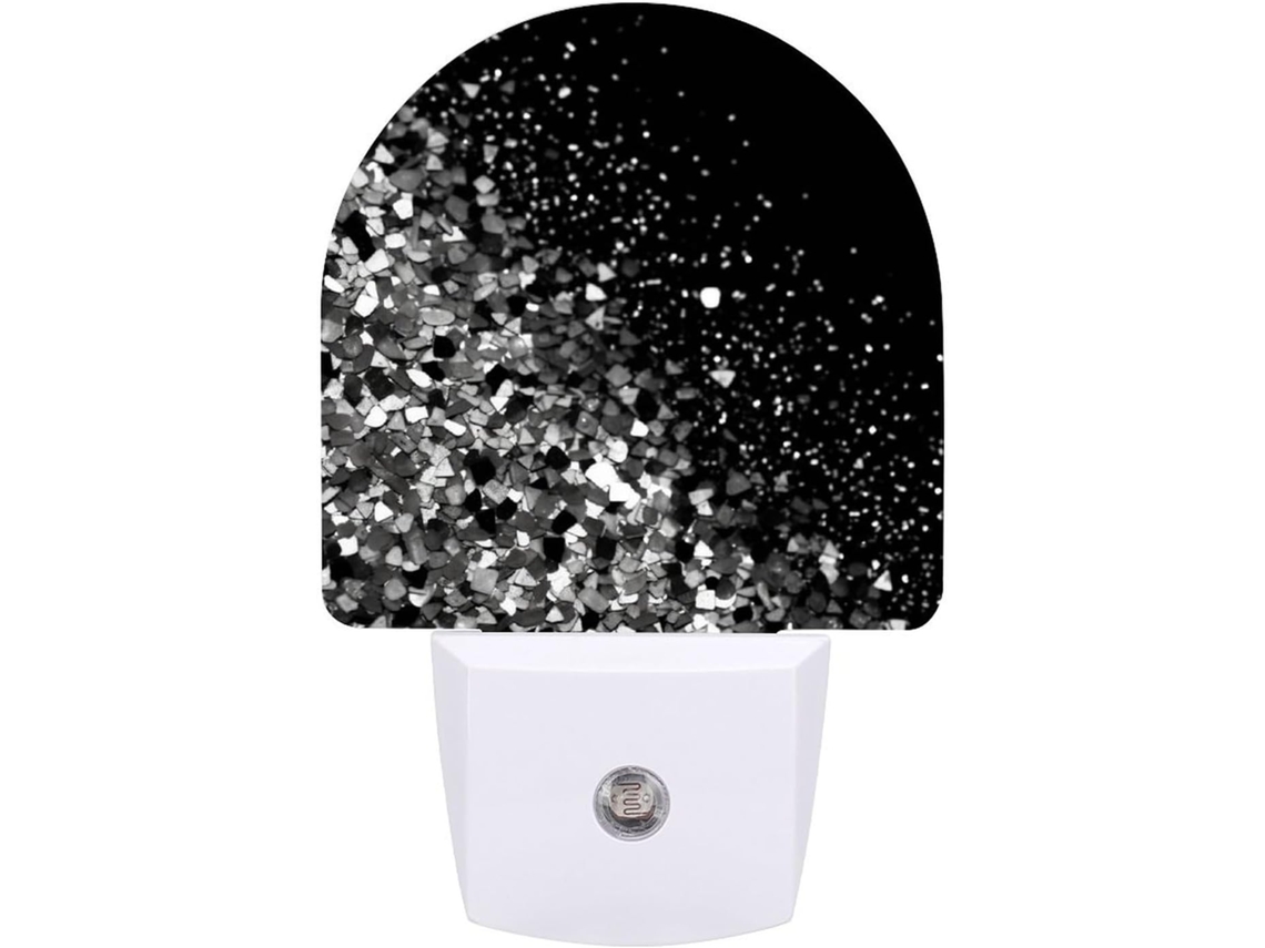 Luminária De Parede Quarto, Banheiro, Corredor, Luz Noturna, Com Design Brilhante, Branco E Branco, Com Sensor