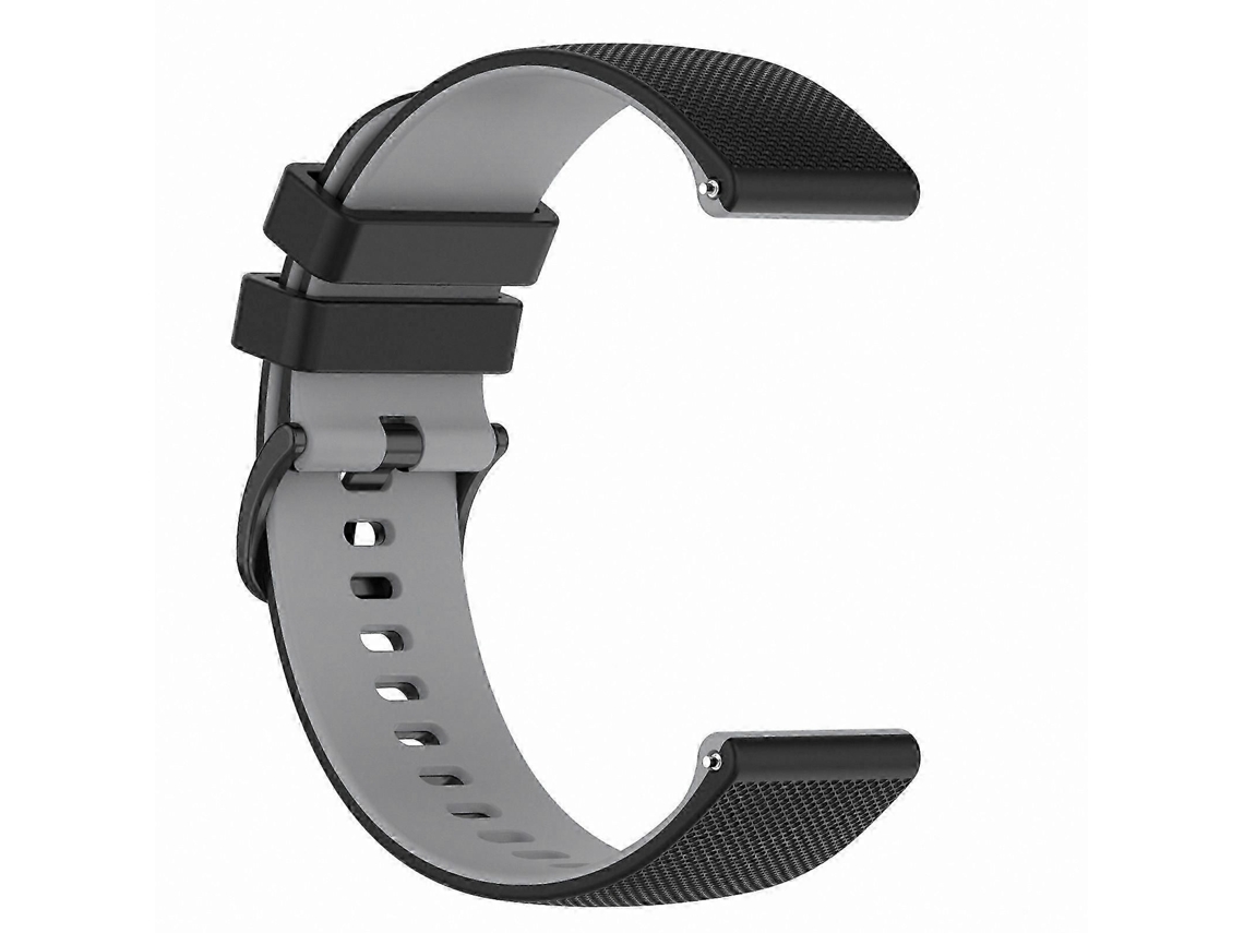 Pulseira De Silicone Bicolor Para Modelos Compatíveis Com Smartwatches.