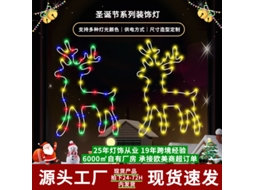 Lurelia Enfeite Luminoso Natal Luzes Veado Led Quatro Cores 45 Função Usb 8 Controles Remotos