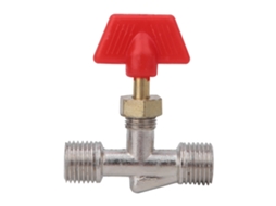 Valvula De Agulha Laxiscreed De 1/4" Para Ar Comprimido, 5 Unidades, Ideal Como Configuração De Reserva