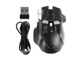 Rato Bluetooth LAXISCREED 11 Botões 3 Modos Ajuste Dpi