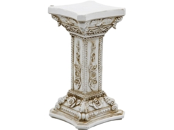 Coluna Romana Estátua De Pedestal, Coluna Grega Ornamento Vintage, Escultura Floral Para Jardim, Gokoco