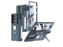 Capa De Celular Dobrável E Blindada Integrada Gkk Para Samsung Galaxy Z Fold6 Com Estojo Para Caneta
