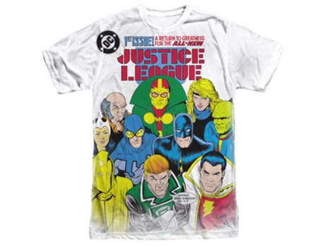 T-Shirt de Homem SUPERHEROMARVEL Return To Greatness Justice Algodão (2XL)