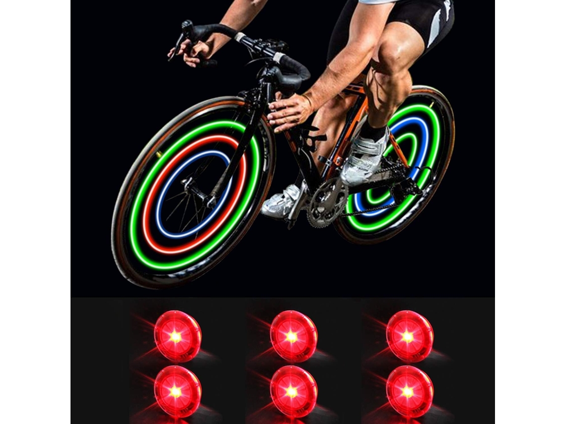Lurelia Luz De Raio, Luzes De Raio Para Bicicleta Com Baterias Inclusas, À Prova D'água, Maior Segurança Ao Pedalar E Fáceis De Instalar.